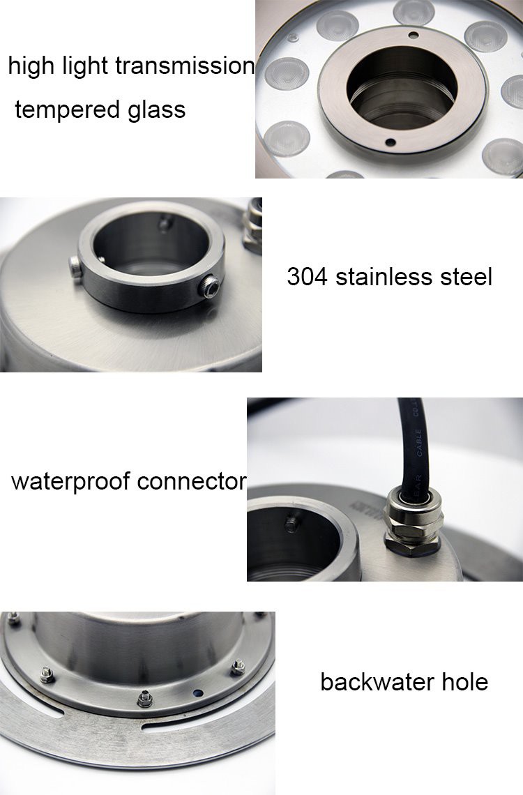 fountain ip68 led light