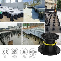 Suporte de plataforma de plástico ajustável